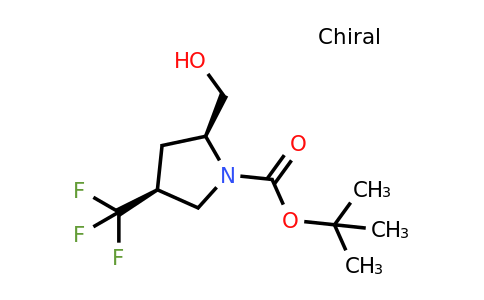 CAS 470482-40-7 | tert-butyl (2S,4S)-2-(hydroxymethyl)-4-(trifluoromethyl)pyrrolidine-1-carboxylate
