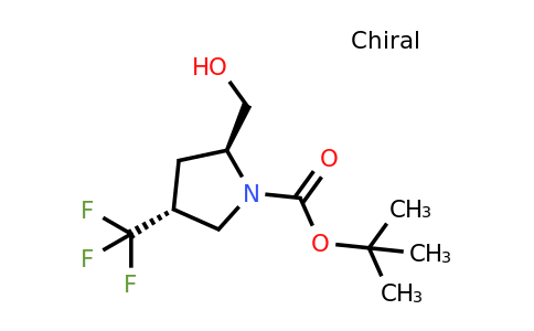 CAS 470482-43-0 | tert-butyl (2S,4R)-2-(hydroxymethyl)-4-(trifluoromethyl)pyrrolidine-1-carboxylate