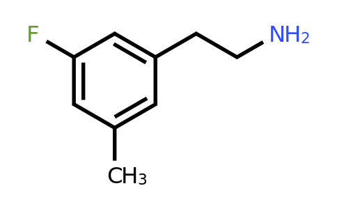 CAS 470663-26-4 | 2-(3-Fluoro-5-methylphenyl)ethanamine