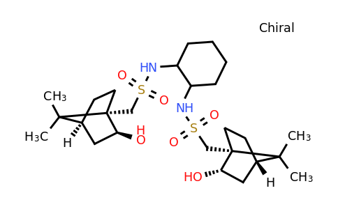 CAS 470665-33-9 | 1-((1R,2S,4S)-2-hydroxy-7,7-dimethylbicyclo[2.2.1]heptan-1-yl)-N-(2-((((1S,2S,4S)-2-hydroxy-7,7-dimethylbicyclo[2.2.1]heptan-1-yl)methyl)sulfonamido)cyclohexyl)methanesulfonamide