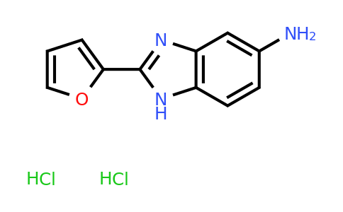 CAS 471270-88-9 | 2-(Furan-2-yl)-1H-1,3-benzodiazol-5-amine dihydrochloride