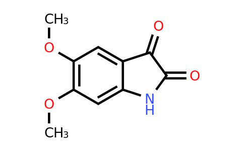 CAS 4722-81-0 | 5,6-Dimethoxy-2,3-dihydro-1H-indole-2,3-dione