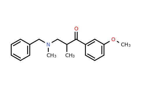 CAS 47235-20-1 | 3-(Benzyl(methyl)amino)-1-(3-methoxyphenyl)-2-methylpropan-1-one
