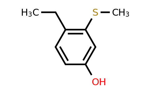 CAS 473255-61-7 | 4-Ethyl-3-(methylthio)phenol