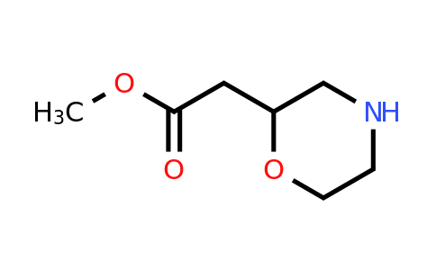 CAS 473269-88-4 | Morpholin-2-YL-acetic acid methyl ester