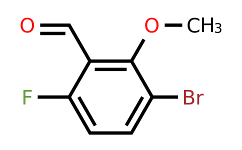 3-Bromo-6-fluoro-2-methoxybenzaldehyde