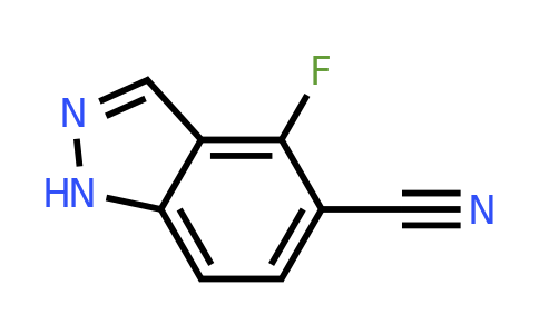 CAS 473416-81-8 | 4-fluoro-1H-indazole-5-carbonitrile