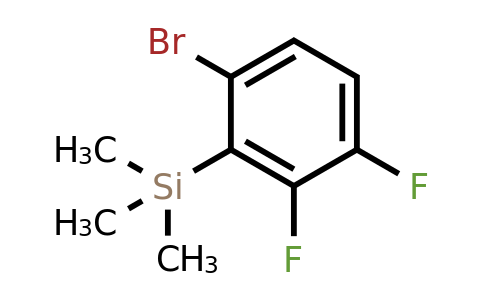 CAS 473417-24-2 | (6-Bromo-2,3-difluorophenyl)trimethylsilane