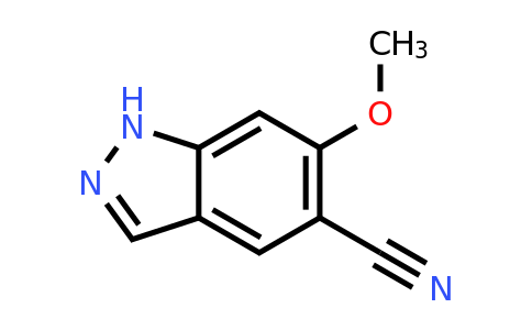 CAS 473417-50-4 | 6-methoxy-1H-indazole-5-carbonitrile