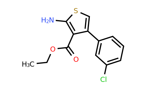 CAS 473438-03-8 | ethyl 2-amino-4-(3-chlorophenyl)thiophene-3-carboxylate