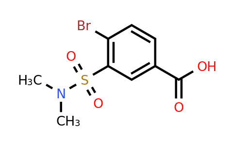 CAS 473477-03-1 | 4-bromo-3-(dimethylsulfamoyl)benzoic acid