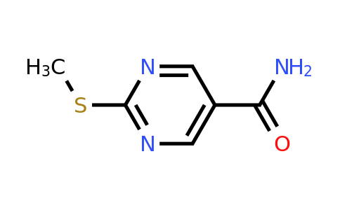 CAS 473693-82-2 | 2-(Methylthio)pyrimidine-5-carboxamide