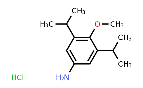 CAS 473702-82-8 | 3,5-Diisopropyl-4-methoxyaniline hydrochloride