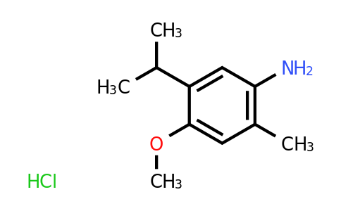 CAS 473703-95-6 | 5-Isopropyl-4-methoxy-2-methylaniline hydrochloride