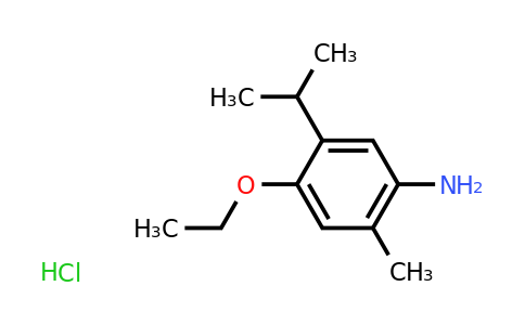 CAS 473704-48-2 | 4-Ethoxy-5-isopropyl-2-methylaniline hydrochloride
