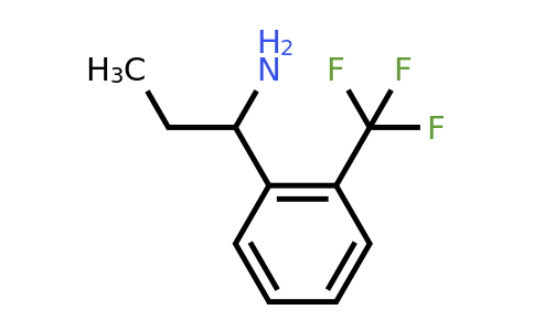 CAS 473732-54-6 | 1-(2-(Trifluoromethyl)phenyl)propan-1-amine