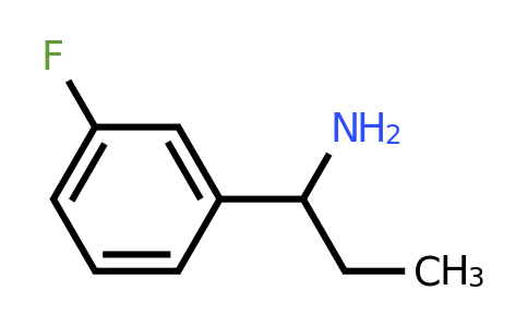 CAS 473732-57-9 | 1-(3-Fluorophenyl)propan-1-amine