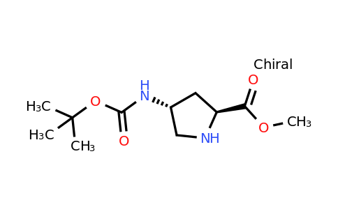 CAS 473806-21-2 | (2S,4R)-Methyl 4-(tert-butoxycarbonylamino)pyrrolidine-2-carboxylate