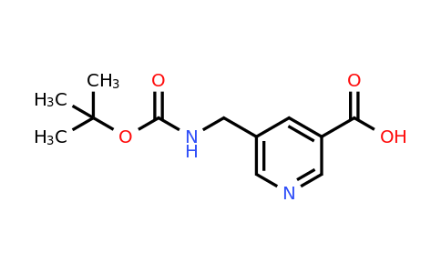CAS 473924-59-3 | 5-[(tert-butoxycarbonylamino)methyl]pyridine-3-carboxylic acid