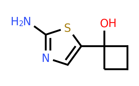 CAS 474461-19-3 | 1-(2-amino-1,3-thiazol-5-yl)cyclobutan-1-ol