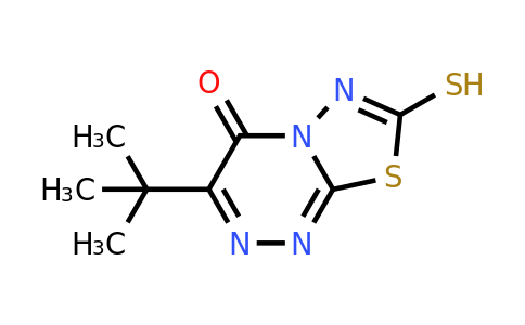 CAS 474647-63-7 | 3-tert-butyl-7-sulfanyl-4H-[1,3,4]thiadiazolo[2,3-c][1,2,4]triazin-4-one