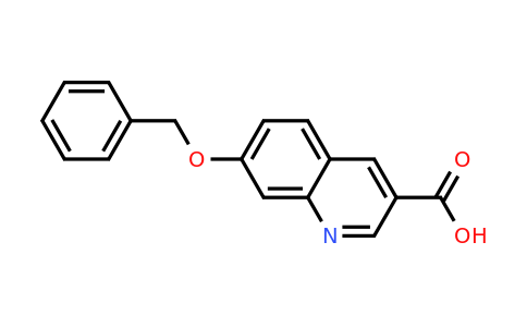 CAS 474659-30-8 | 7-(Benzyloxy)quinoline-3-carboxylic acid