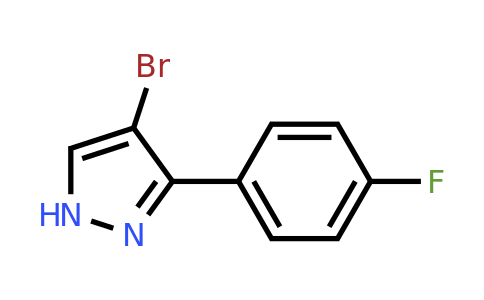 CAS 474706-36-0 | 4-Bromo-3-(4-fluorophenyl)-1H-pyrazole