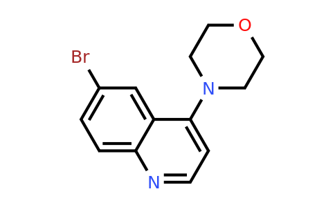 CAS 474707-20-5 | 4-(6-bromoquinolin-4-yl)morpholine