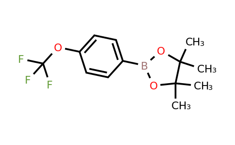 CAS 474709-28-9 | 4,4,5,5-Tetramethyl-2-(4-trifluoromethoxyphenyl)-1,3,2-dioxaborolane