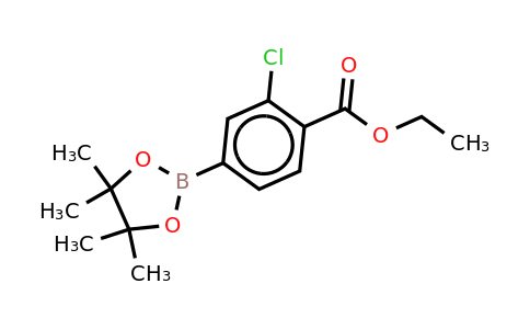 CAS 474709-76-7 | 3-Chloro-4-(ethoxycarbonyl)benzeneboronic acid, pinacol ester