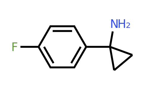 CAS 474709-83-6 | 1-(4-Fluorophenyl)cyclopropanamine