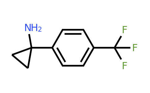 CAS 474709-86-9 | 1-(4-(Trifluoromethyl)phenyl)cyclopropanamine