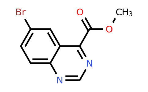 CAS 474710-78-6 | methyl 6-bromoquinazoline-4-carboxylate