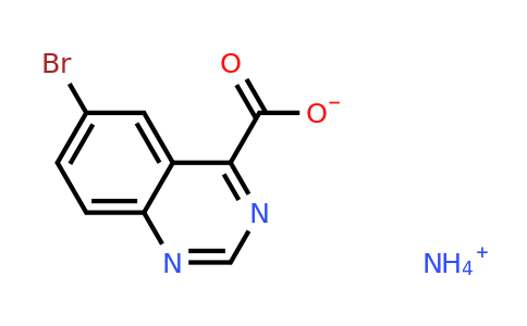CAS 474710-80-0 | Ammonium 6-bromoquinazoline-4-carboxylate