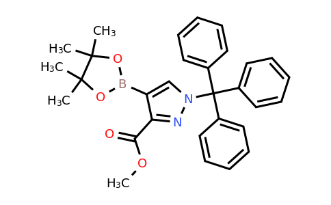 CAS 474711-42-7 | Methyl 4-(4,4,5,5-tetramethyl-1,3,2-dioxaborolan-2-YL)-1-trityl-1H-pyrazole-3-carboxylate