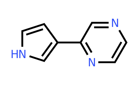 CAS 474775-99-0 | 2-(1H-Pyrrol-3-yl)pyrazine