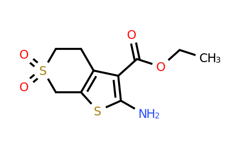 CAS 474843-59-9 | ethyl 2-amino-6,6-dioxo-4H,5H,7H-6lambda6-thieno[2,3-c]thiopyran-3-carboxylate