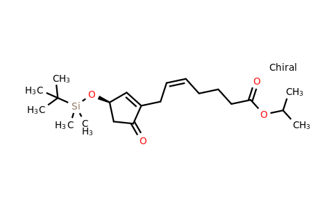 CAS 474944-36-0 | isopropyl (Z)-7-[(3R)-3-[tert-butyl(dimethyl)silyl]oxy-5-oxo-cyclopenten-1-yl]hept-5-enoate