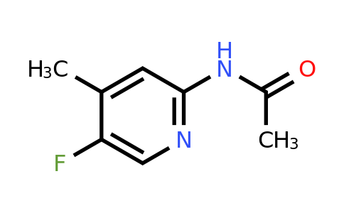 CAS 475060-21-0 | N-(5-Fluoro-4-methylpyridin-2-yl)acetamide