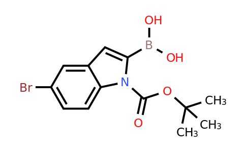 5-Bromo-1-(tert-butoxycarbonyl)-1H-indol-2-ylboronic acid