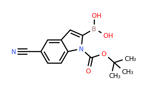 CAS 475102-15-9 | 1-BOC-5-Cyano-1H-indole-2-boronic acid