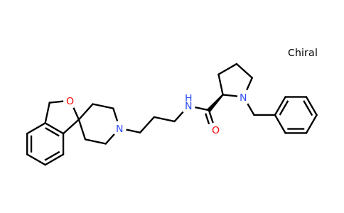 CAS 475150-69-7 | (2R)-1-(Phenylmethyl)-N-[3-(spiro[isobenzofuran-1(3H),4'-piperidin]-1-yl)propyl-2-pyrrolidinecarboxamide