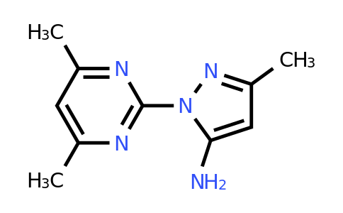 CAS 475653-98-6 | 1-(4,6-dimethylpyrimidin-2-yl)-3-methyl-1H-pyrazol-5-amine