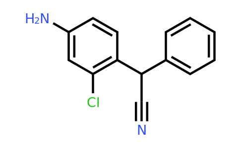 CAS 4760-53-6 | 2-(4-Amino-2-chlorophenyl)-2-phenylacetonitrile