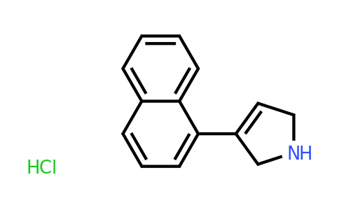 CAS 476159-84-9 | 3-(naphthalen-1-yl)-2,5-dihydro-1H-pyrrole hydrochloride