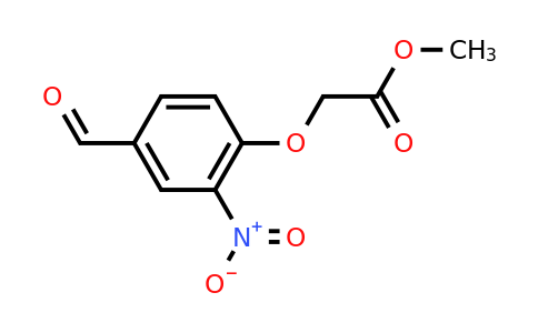 CAS 476313-39-0 | methyl 2-(4-formyl-2-nitrophenoxy)acetate