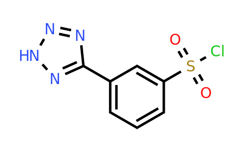 CAS 476362-71-7 | 3-(2H-Tetrazol-5-YL)benzenesulfonyl chloride
