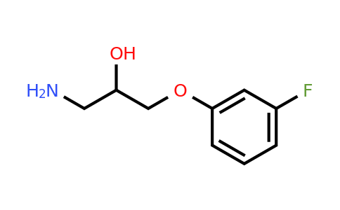CAS 4764-34-5 | 1-Amino-3-(3-fluorophenoxy)propan-2-ol