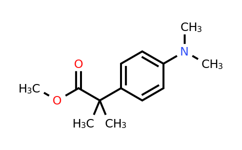 CAS 476429-12-6 | Methyl 2-(4-(dimethylamino)phenyl)-2-methylpropanoate