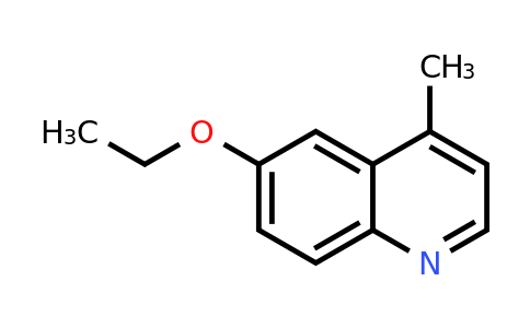CAS 476471-88-2 | 6-Ethoxy-4-methylquinoline